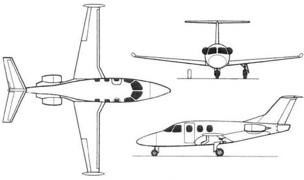 aereo d'affari Eclipse 500